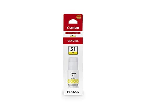 Image of Canon GI-51 Yellow Ink Bottle - 4548C001