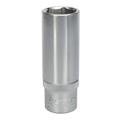 Image of Sealey S1221D Walldrive Socket 21Mm Deep 1/2Sq Drive
