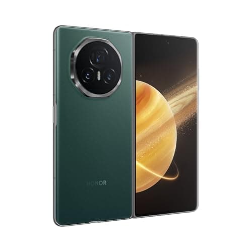 Image of HONOR Magic V3 5G AI Mobile Phone, Sim Free, 9.2mm Folding Screen Smartphone, 5150mAh All-Day Battery, 12GB+512GB,Eye Comfort Display, Dual SIM, Android 14, Green