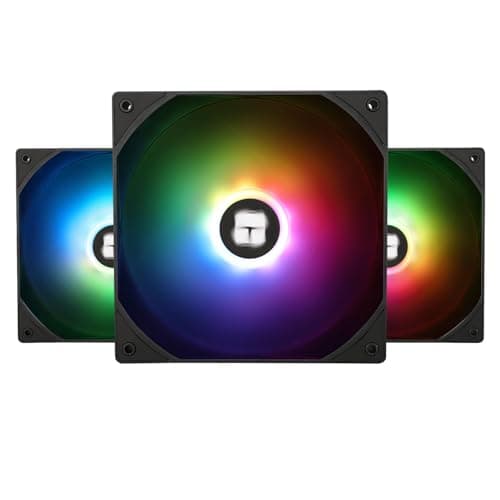 Image of Thermalright TL-C14C-S X3 CPU Fan 140mm ARGB Case Cooler Fan, 4pin PWM Silent Computer Fan with S-FDB Bearing Included,3-Pack Fans,up to 1500RPM Cooling Fan