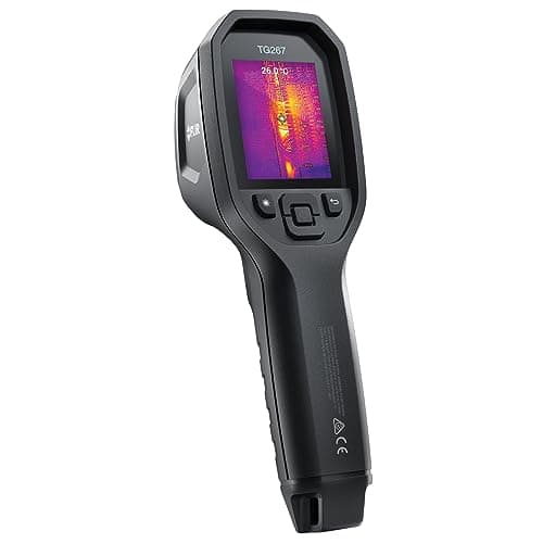 Image of FLIR TG267 Thermal Imaging Camera with Bullseye Laser: Commercial Grade Infrared Camera for Building Inspection, HVAC and Electrical