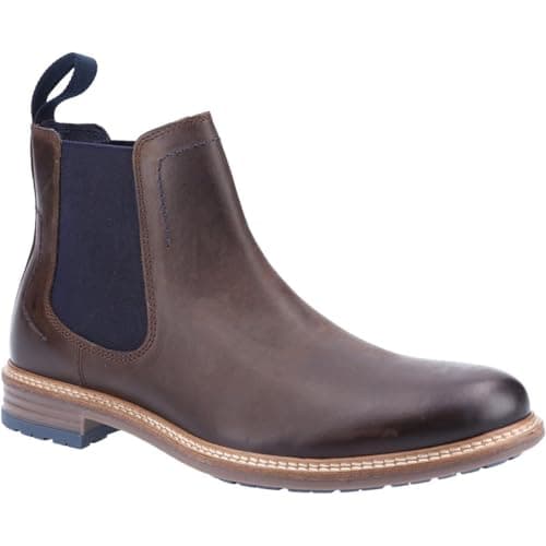 Image of Hush Puppies Male Justin Chelsea Boot, Brown, 9