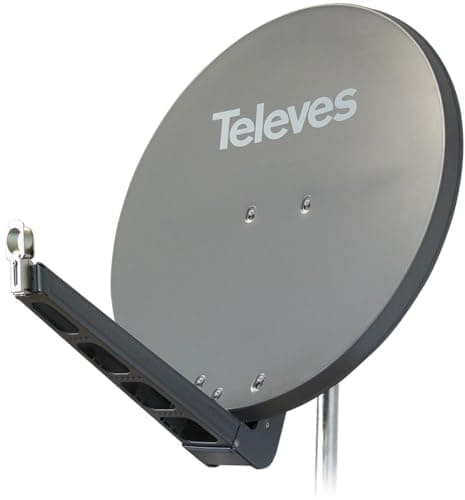 Image of Televes S75QSD-G 10.7-12.75GHz Graphite Satellite Antenna - Satellite Antenna (10.7-12.75 GHz, 38.5 dBi, 8.5 kg, Graphite, Aluminium)
