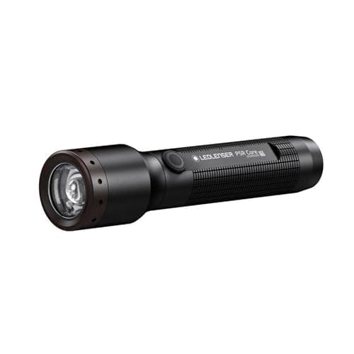 Image of Ledlenser P5R Core | 2020 | LED Rechargeable Torch, 500 Lumens, Pocket Size, Up to 25 Hours Battery, Focusable 250m Beam, SOS, Strobe, IP68 Waterproof Flashlight, Dog Walking Hiking Camping Equipment