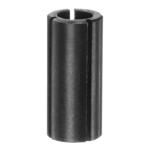 Image of sourcing map Router Collet Driver Adapter Convert 12.7mm (1/2") to 8mm (5/16") for CNC Engraving Milling Bit Woodworking Carving Machine