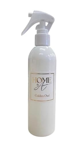 Image of Home By Anna Luxury Room Spray - Golden Oud- Long Lasting Premium Home Fragrance Mist for Room, Linen & Fabric - Warn Rich Oud Scent Air Freshener