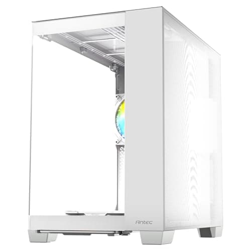 Image of Antec C8 ARGB Full Tower Tempered Glass PC Gaming Case White