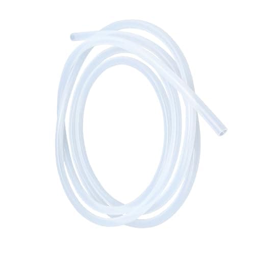 Image of LAVMHAB Clear Silicone Tube Food Grade Hoses Size 12mm x 16mm, Length 4m (13.1ft), Thickness 2.0mm, Flexible Rubber Silicone Tubing for Air Hoses Water Pipes