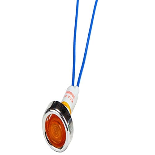 Image of 230V AC LED Power Indicators 10mm Indicator Light K01A Warning Light Waterproof Signal Indicator Lamp Yellow