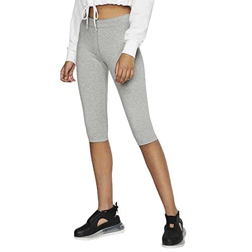 Image of Nike W Nsw Legasee Lggng Knee LNGTH Sport Trousers - Dark Grey Heather/(Black), M