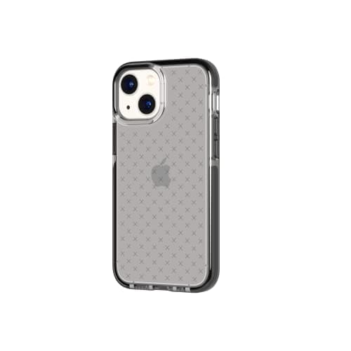 Image of Tech21 Evo Check for iPhone 13 Mini – Ultra-Protective Phone Case with 16ft Multi-Drop Protection, Black