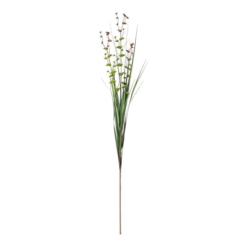 Image of Vickerman Everyday 36" Artificial Green Straight Grass and Eucalyptus Spray - Faux Grass Plant Decor - Home Or Office Indoor Greenery Accent - Maintenance Free - 6 Pack