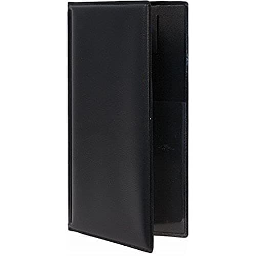 Image of Genware NEV-MC-BRBP-BL Bill Presenter, 23 cm x 13 cm, Black