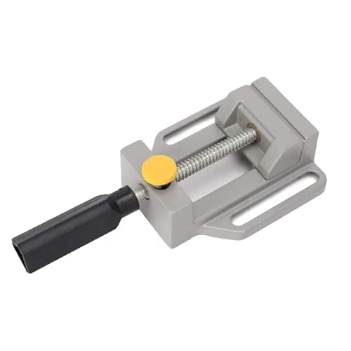 Image of Drill Press Vice 70mm,Mini Vice Aluminium Alloy Quick Multifunction Release Bracket Clamp Workbench Tool