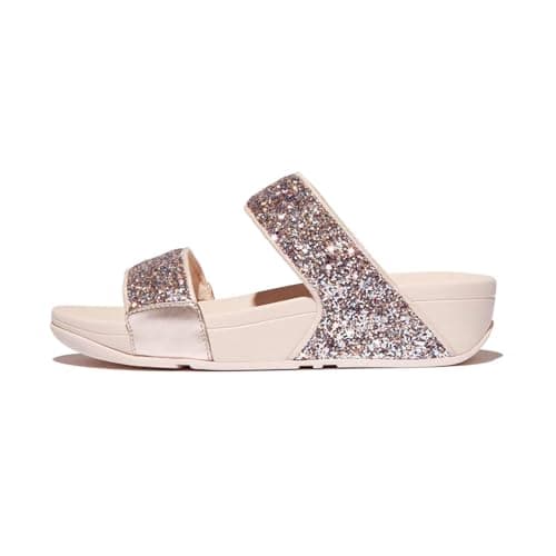 Image of Fitflop LULU MULTI-TONAL GLITTER SLIDES