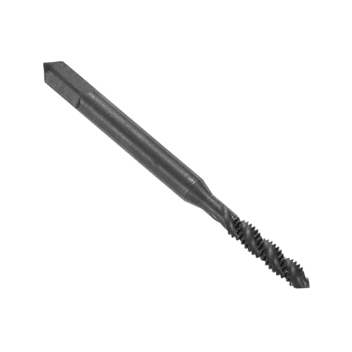 Image of sourcing map Spiral Flute Thread Taps 5-40 UNC 2B Machine Threading Tap Bit, Nitrided Coated Screw Tapping Repair Tool, M2 High-Speed Steel (HSS)