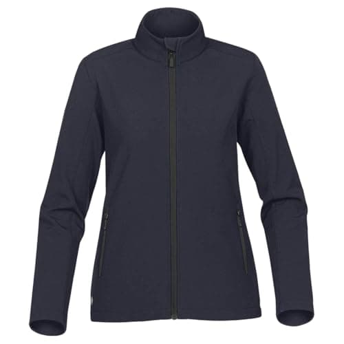 Image of Stormtech Womens/Ladies Orbiter Softshell Jacket (L) (Navy/Carbon)