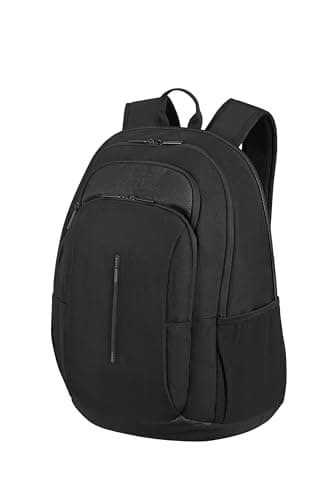 Image of American Tourister Urban Groove UG26 - Laptop Backpack 17.3" (50 cm) - Business & School Backpack with Bottle Holder, Ergonomic, Smart Sleeve - 34L - Black