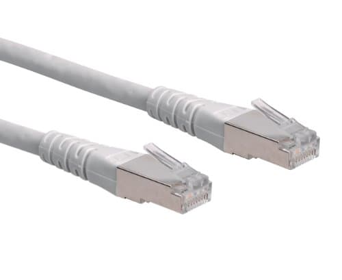Image of Roline 21150823 1.5 m S/FTP Cat 6 Ethernet Network LAN Cable with RJ45 Connector - Grey