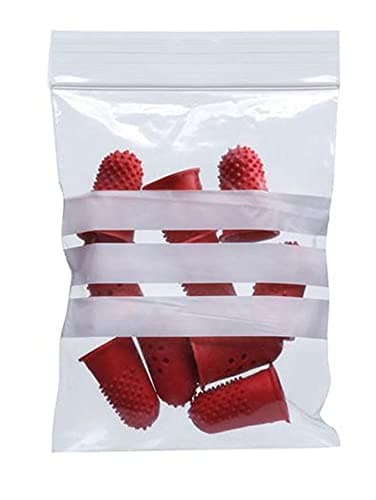 Image of Ambassador Write-On Grip Seal Polythene Bags Resealable 150x230 mm Ref GA-130 [Pack of 1000]