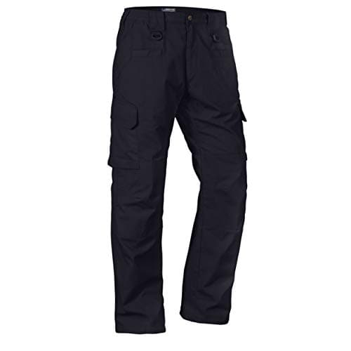 Image of LAPG Men's Basic Operator Pants, Water Resistant Ripstop Tactical Pants for Men, Lightweight Durable EDC Outdoor Hiking Pants, Navy, 36W x 32L