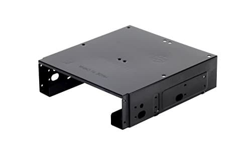 Image of SilverStone SST-SDP10B - 5.25" to 1x 3.5" and 2x 2.5" HDD Mounting Adpater Bracket Hard Drive Holder