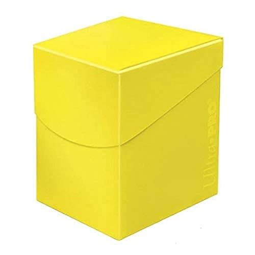 Image of Ultra Pro - Eclipse Pro 100+ Deck Box - Lemon Yellow
