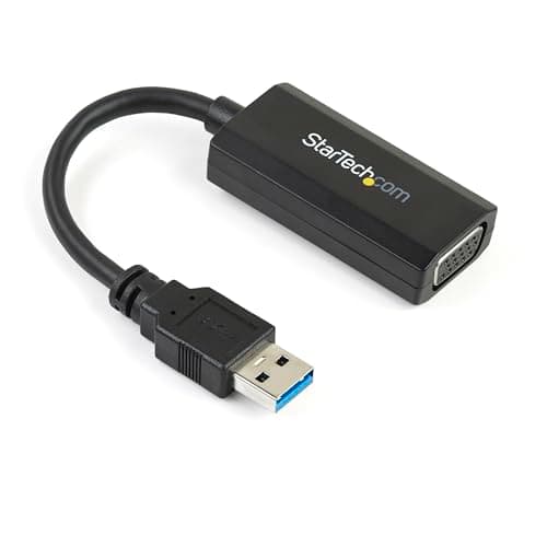 Image of StarTech.com USB 3.0 to VGA Display Adapter 1920x1200, On-Board Driver Installation, Video Converter with External Graphics Card - Windows (USB32VGAV)