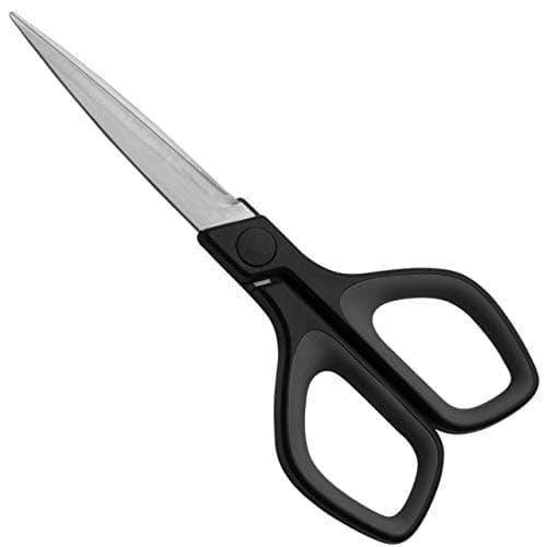 Image of Grunwerg Stainless Steel 170mm Household Scissors, Ergonomically Designed for Everyday Household Tasks, Heavy Duty Set