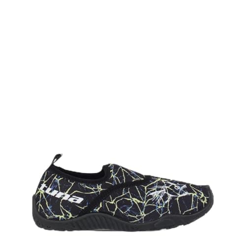 Image of Hot Tuna Kids Aqua Water Shoes Childrens Splasher Black/Volt 12 UK Child