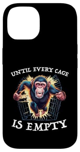 Image of Until Every Cage Is Empty Animal Rights Animal Liberation Case for iPhone 14