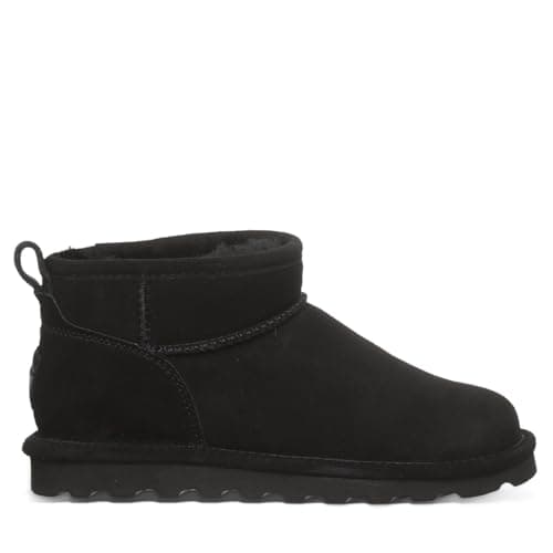 Image of Bearpaw Women's Shorty Ankle Boot,Black, 6 UK (39 EU)