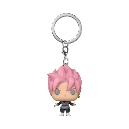 Image of Funko Pop! Keychain: DBS - Goku - (rose BLK) - Dragon Ball Novelty Keyring - Collectable Mini Figure - Stocking Filler - Gift Idea - Official Merchandise - Anime Fans - Backpack Decor