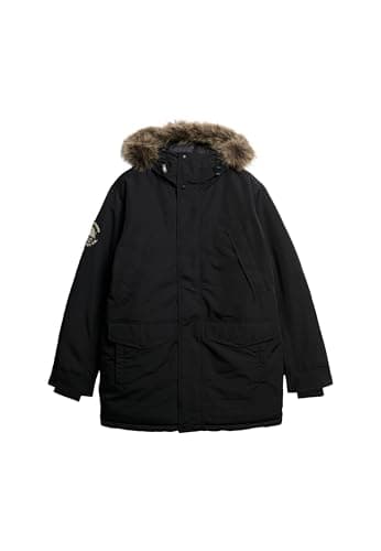 Image of Superdry Everest Faux Fur Jacket L Black