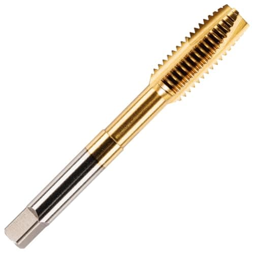 Image of Rennie Tools - M20 x 2.5 Spiral Point Tap HSS M2 Titanium (TiN) Coated 20mm Thread. Metric Hand/Machine Screw Tap Metric Coarse. for Tapping Through Holes