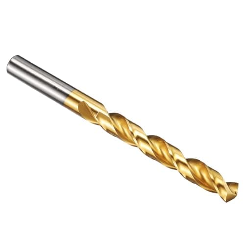 Image of PATIKIL 11.8mm Drill Bit, M42 8% Cobalt High-Speed Steel Jobber Straight Shank 135° Titanium Nitride (TiN) Coated for Hard Metal Stainless Steel - 1 Pack