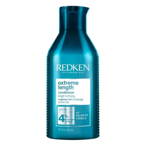 Image of REDKEN Conditioner, Biotin & Castor Seed Oil, For Longer, Stronger Hair, Extreme Length, 300 ml