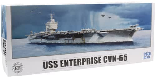 Image of Premium Hobbies USS Enterprise CVN-65 1:600 Model Aircraft Carrier Kit 311V
