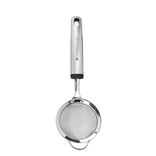 Image of MasterClass Soft Grip Sieve, 8 cm, Carded, Stainless Steel, Silver