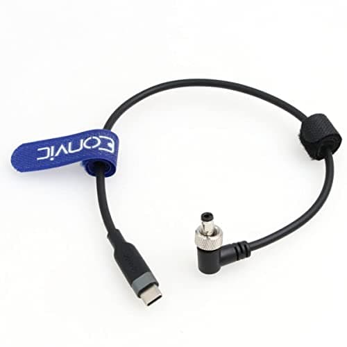 Image of Eonvic USB 3.1 Type C to Locking DC Power Jack PD Power Cable for Atomos Ninja V Zwo ASI Cooled Cameras