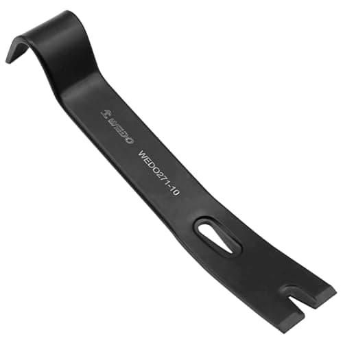 Image of WEDO 8" Pry Bar Scraper,Flat Pry Bar,Heavy Duty Nail Puller,Chisel End,Chrome Vanadium Steel,Rust & Corrosion Resistant Crowbar,Leverage Wonder Bar,Claw Bar Suit for Prying,Scraping,Lifting,Pulling