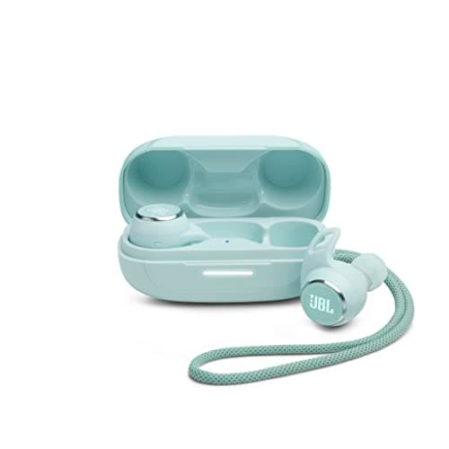 Image of JBL Reflect Aero In-Ear Earphones, True Adaptive Noise-Cancelling Technology, Waterproof Design, 8 Hours Battery Life, Mint