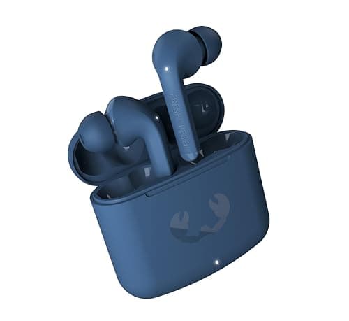 Image of Fresh 'n Rebel Twins Fuse True Wireless In-Ear Bluetooth Headphones with Tip Voice Assistant, Touch Control and Built-in Microphone, 30 Hours Playtime (Steel Blue)
