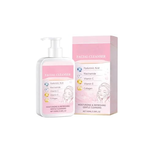 Image of Foaming Face Wash Facial Cleanser, Gentle Cleansing Mousse with Oil Control and Moisturising for Everyday Skincare (1pcs)