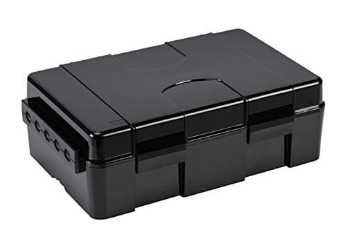 Image of Knightsbridge JB55BK IP55 Weatherproof Electrical Box for Outside - Black, 116.0 mm*334.0 mm*220.0 mm