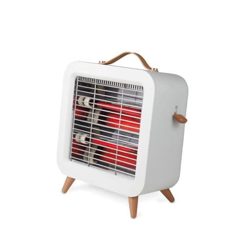 Image of Warmlite, Infrared Desk Heater, Ultra-Quiet, Overheat Protection, 550W, Cream, WL42016