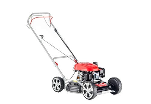 Image of AL-KO 468 SP-A BIO Silver Self Propelled Petrol Mulch Mower | Powerful 2.1 kW Engine | 426cm Cutting Width | Steel Deck