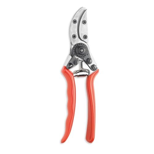 Image of Spear & Jackson 6960CHBS Razorsharp Bypass Cut & Hold Secateurs with High Carbon Steel Blades, Lightweight Forged Aluminium Handle, Adjustable Catch & Shock Absorber