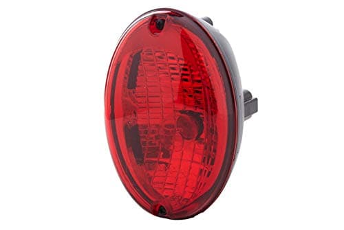 Image of HELLA 2NE 343 130-177 Rear Fog Light - Agroluna - Halogen - 12V - Fitting - Lens Colour: Red - Plug: DEUTSCH plug - left