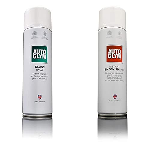 Image of Autoglym Glass Spray, 450ml & Instant Show Shine, 450ml